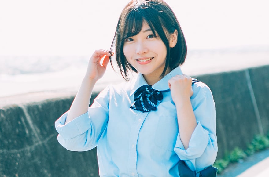 思春期の女性の写真